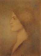 Fernand Khnopff Head of a Woman china oil painting artist